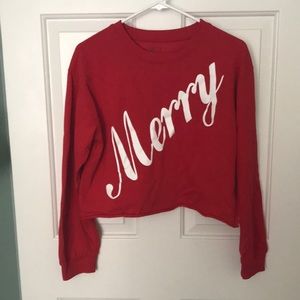merry sweatshirt